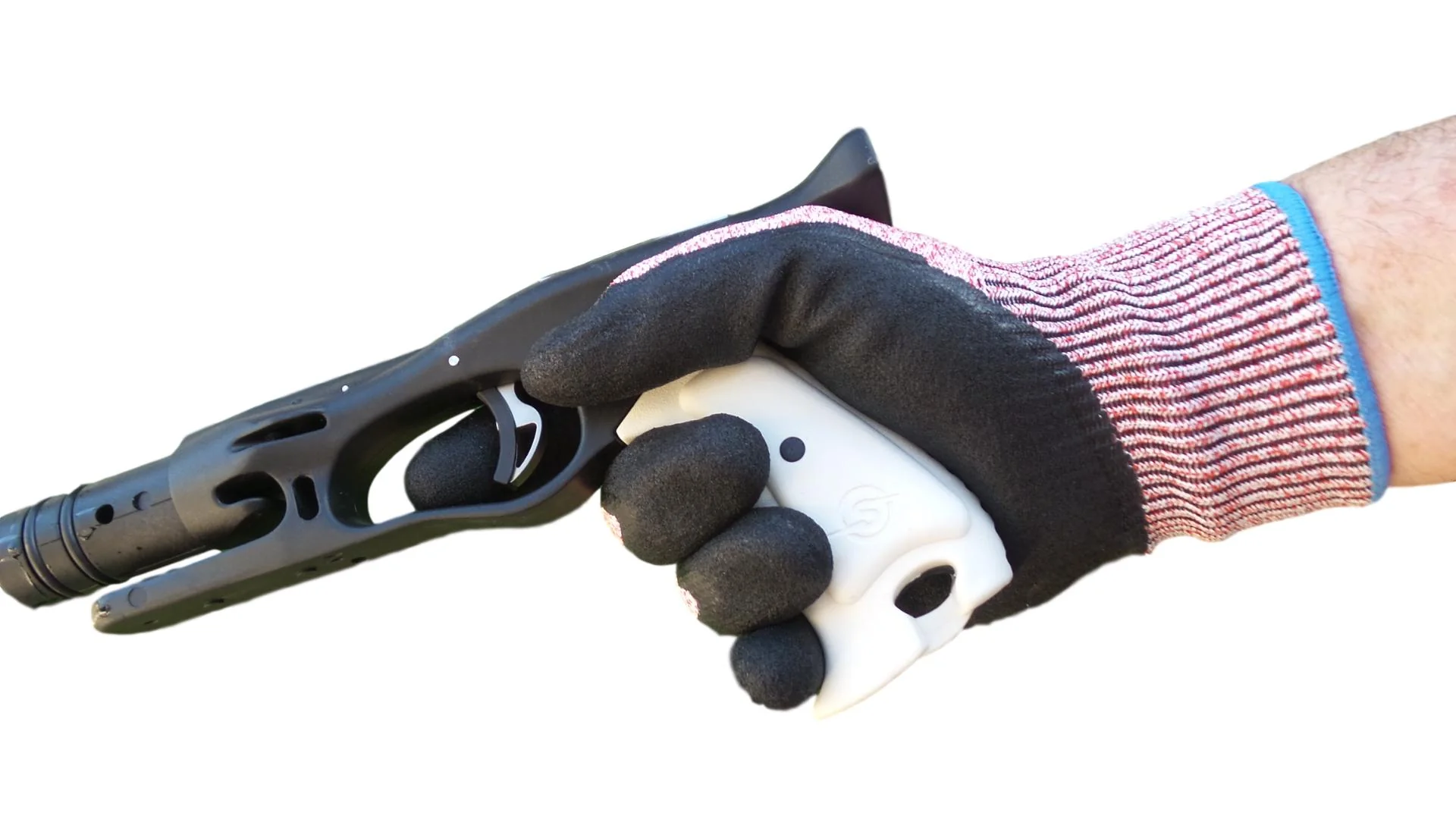 OBD Red Gripper Cut-5 Gloves - Image 4