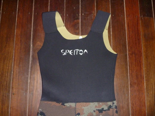 Spetton Brown HexSkin Spearfishing Wetsuit 3mm - Image 17